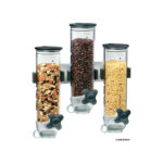 Triple Canister Dispenser Wall Mount Grey 385Ml - Image 3