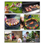 BBQ Skewers (Flexible) 73Cm Set 2Pcs - Image 3