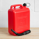 Jerry Can 10 Liter With Flexible Pipe Black - Image 2