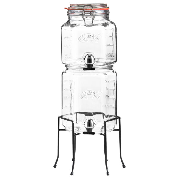 Stack-Able Jar Set With Dispensing Taps &Amp;Amp; Stand