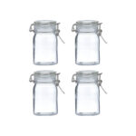 Glass Clip Top Round Jar 0.27 Liter