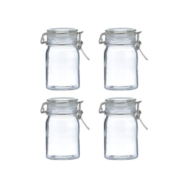 Glass Clip Top Round Jar 0.27 Liter