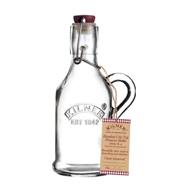 Clip Top Handled Bottle 200 Ml
