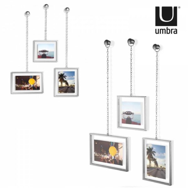 Photo Frame Metal 3 Pc Set