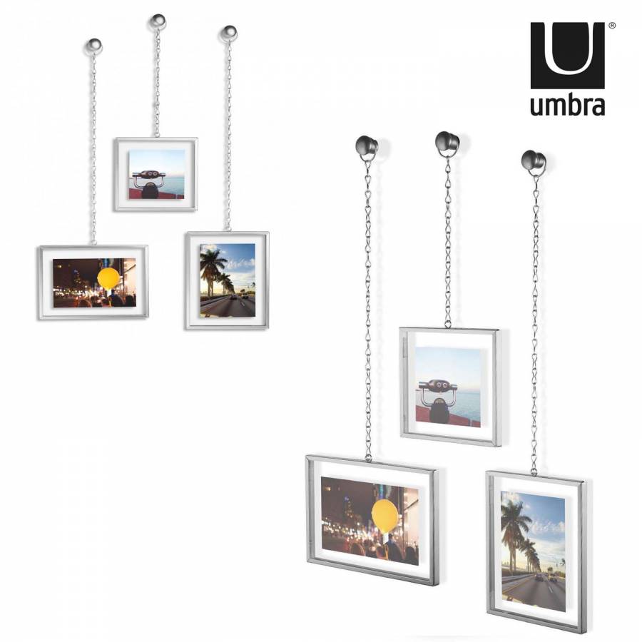 UMB-227_1 Photo Frame Metal 3 Pc Set - Image 1