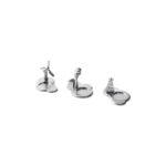 Tealight Holder Set 3Pc Aluminium