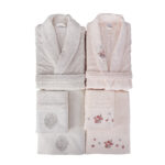 Family Bath Set Daily Flower Somon Soft