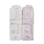 Family Bath Set Daily Flower Lila