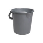 Strong And Durable Household Bucket Silver 16L