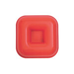 Silicone Mould Sq.Cake Pan Red