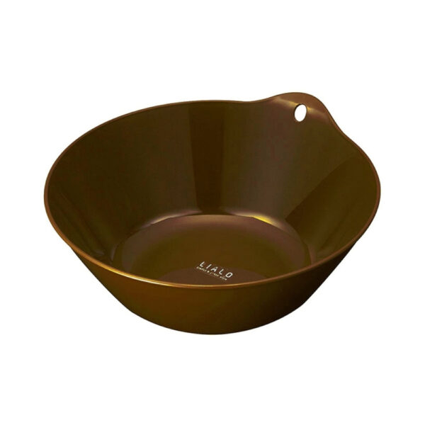 Hot Water Basin 2.4 L With Hole For Hook Brown