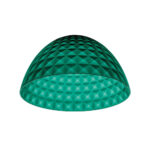 Lamp Shade Transparent Emerald Green Medium 435Mm