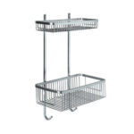 Shampoo/Lotion Basket 2-Tier Rect S/S