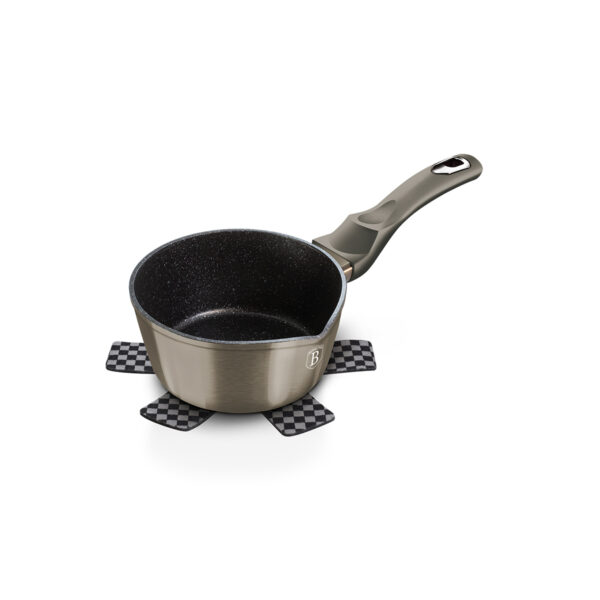 Sauce Pan 16 Cm With Pour Lip Carbon Metallic
