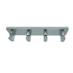 Clothes Robe Strip With 4 Hooks