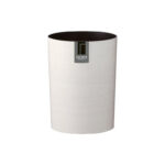 Ruclaire Wooden Dustbin Medium 8.2 L White