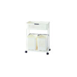 Laundry Wagon W Type White