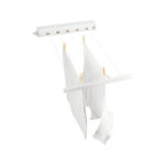 Pull-Out Clothes Line White - Image 2