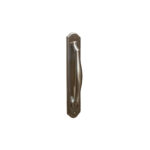 Pull Handle With Plate Satin Nickle 45X251Mm