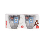 Glass Mug Jiulius 380 Ml 2 Pc Set - Image 2