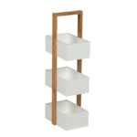 Floor Standing Cabinet 3-Tier White