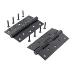 Ball Bearing Hinge Matt Black Finished 5"X 3"X 3Mm