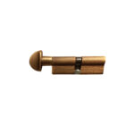 Single Cylinder 80Mm (Key+Knob) Bronze