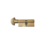 Single Cylinder 70Mm (Key+Knob) Wc Bronze