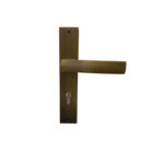 Lever Handle On Plate Bronze Vanessa