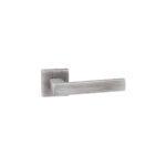 Lever Handle On Square Rose Graphite Asti