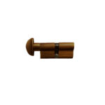 Single Cylinder 70Mm (Key+Knob) Shadowed Bronze