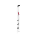 4 Steps Comfort Line Aluminium Ladder Extra Wide Step Germany - Image 5