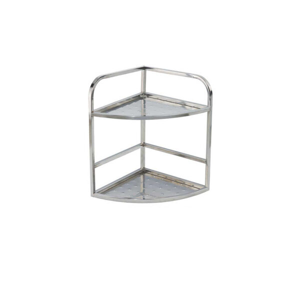 Corner Shelf Round 2 Tier S/S