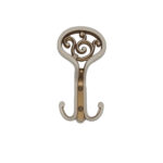 Cloth Hanger  Royal Ivory Gold Patina 85X138Mm