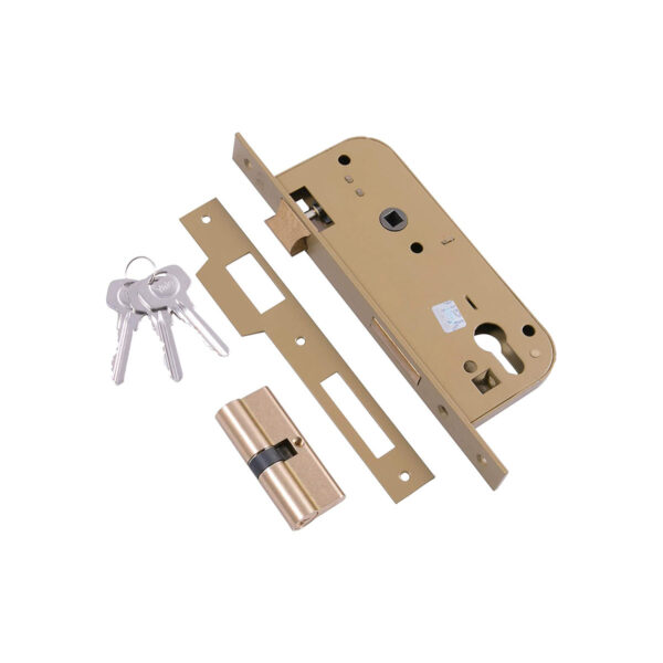 Mortise Lock Body 45Mm With Clylinder