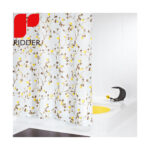 Shower Curtain Textile 180X200 Cm Berry Brown