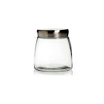 Sahara Jar With Aluminium Lid 980 Ml. Cookie