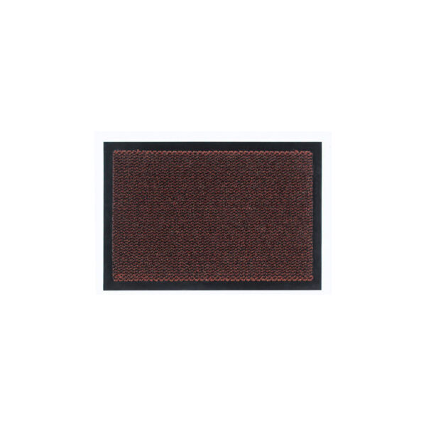 Dust Control Mat Flecked With Red