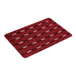 Perforated Rips Door Mat Red - Image 2