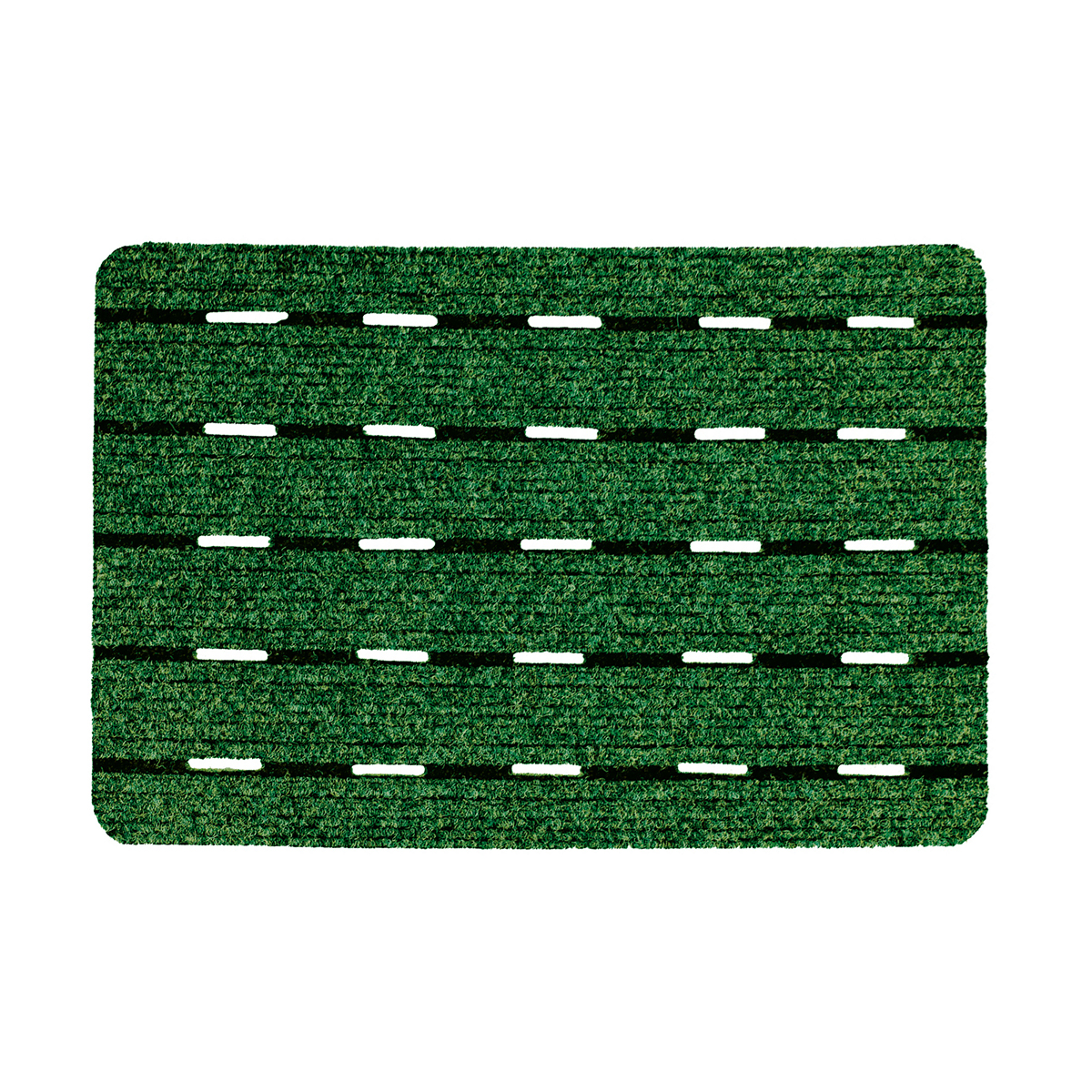 OGS-212_1 Perforated Rips Door Mat Green - Image 1