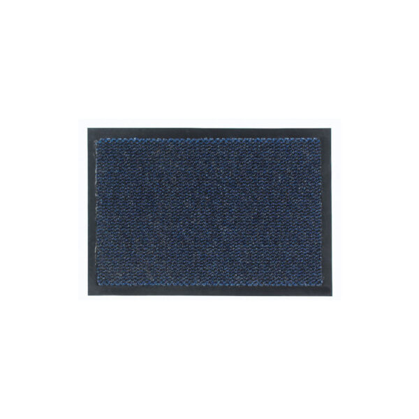 Dust Control Mat Flecked With Blue