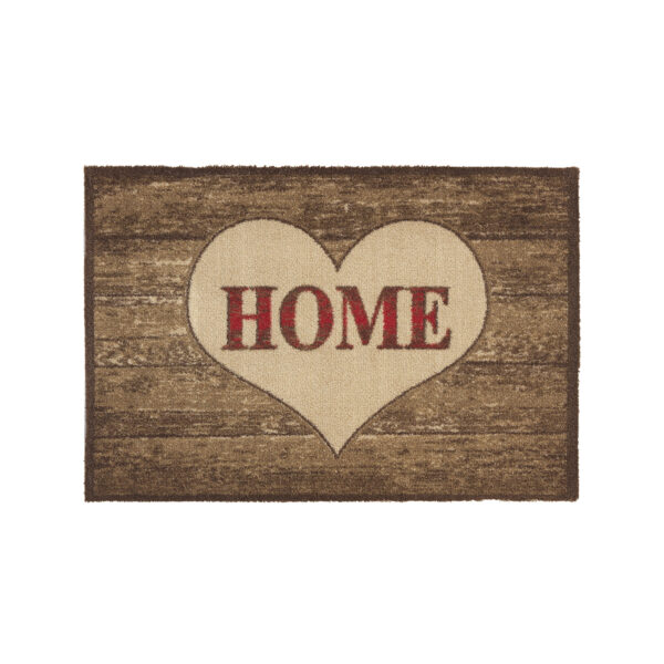 Door Mat Home-Heart-Wood