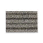 Rib Line Door Mat Beige