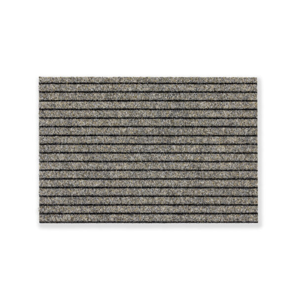 Rib Line Door Mat Beige
