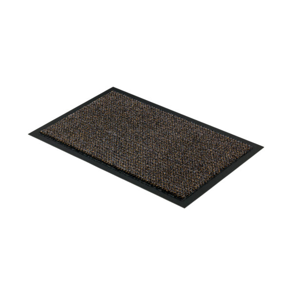 Graphite Dirt Trapper Entrance Door Mat 60 X 90 Cm. Brown