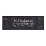 Dust Trapper Floor Mat Kitchen Black