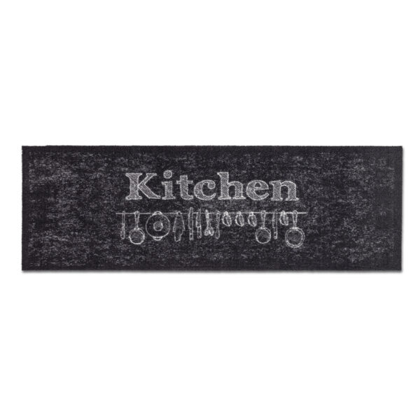 Dust Trapper Floor Mat Kitchen Black