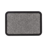 Border Star Doot Mat Silver