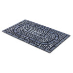 Door Mat Stone Grey Welcome - Image 3
