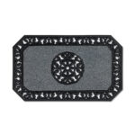 Coco Twin Door Mat Grey